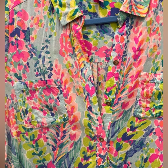 Lilly Pulitzer XS π¦ Natalie Cover-up & Bikini in Catch The Wave - Picture 5 of 9